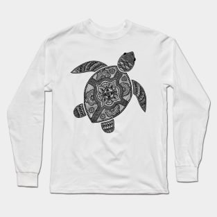 Turtle (Design on Front) Long Sleeve T-Shirt